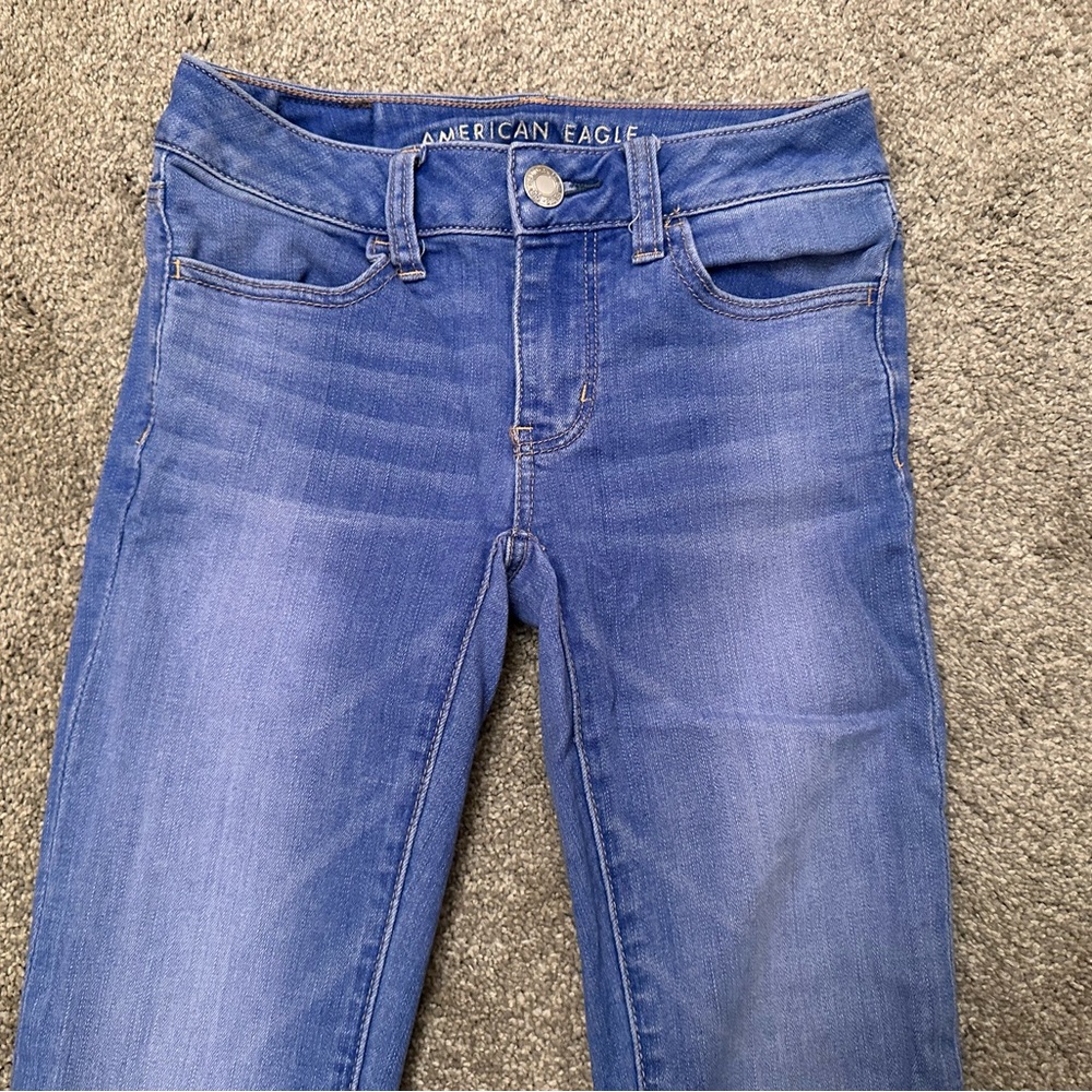 american eagle blue jeans